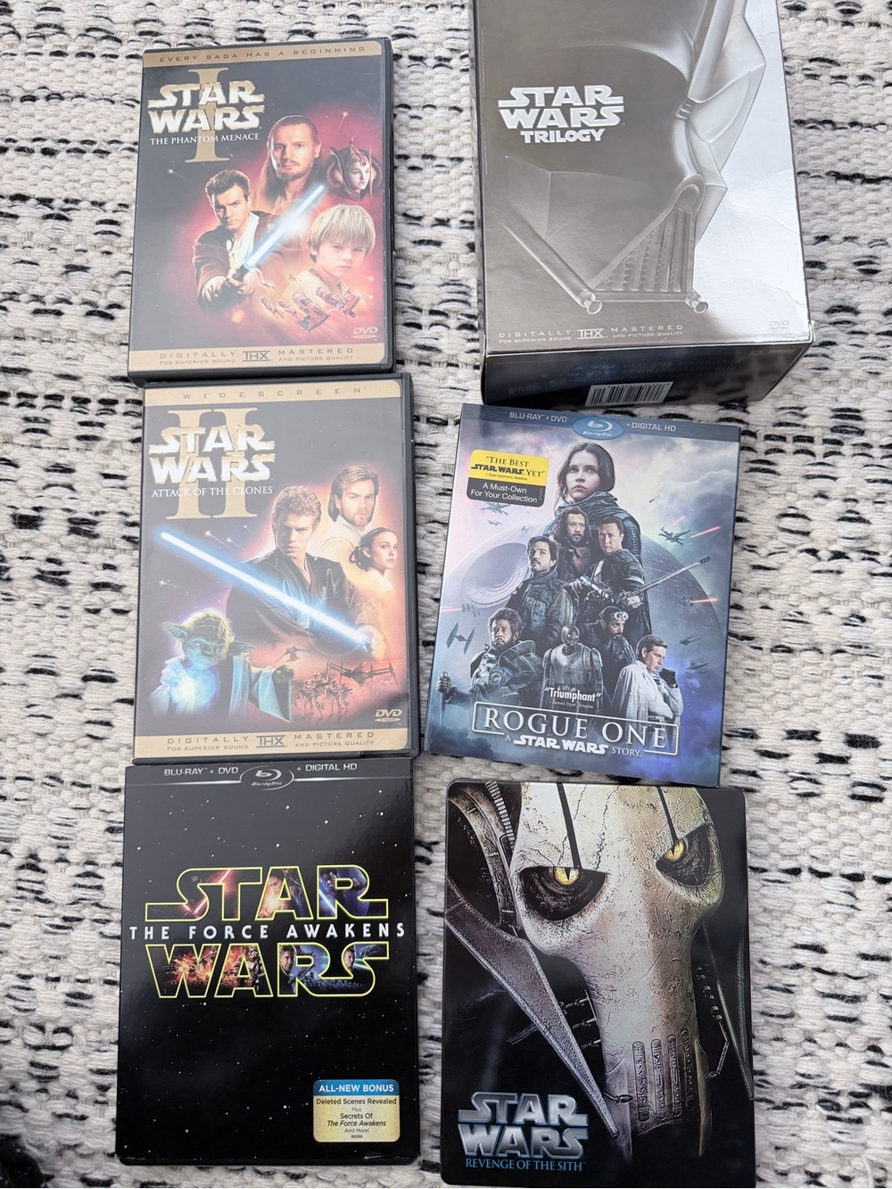 Star Wars DVD & Blu‑ray Movie Collection